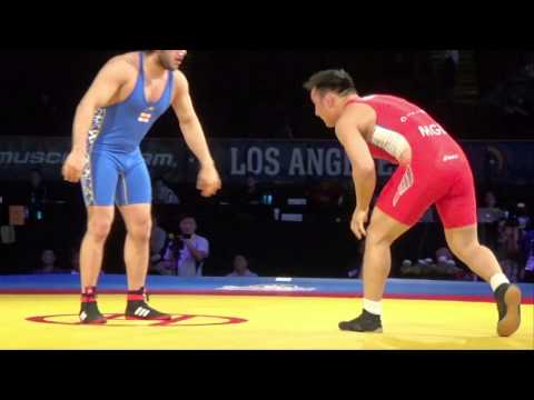 86 KG Levan Gogritchiani Georgia vs  Orgodol Uitumen Mongolia