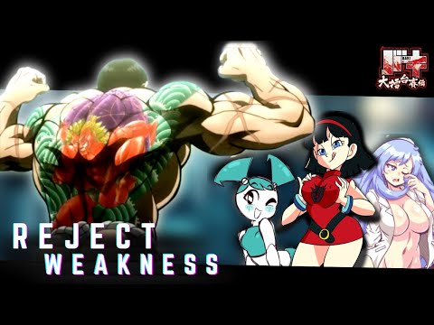 Reject weakness, embrace Masculinity - [ Baki ] Kaoru Hanayama edition