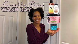 Full Wash Day with Camille Rose Products | Type 4 Low Porosity High Density Hair | Gabrielle Ishell