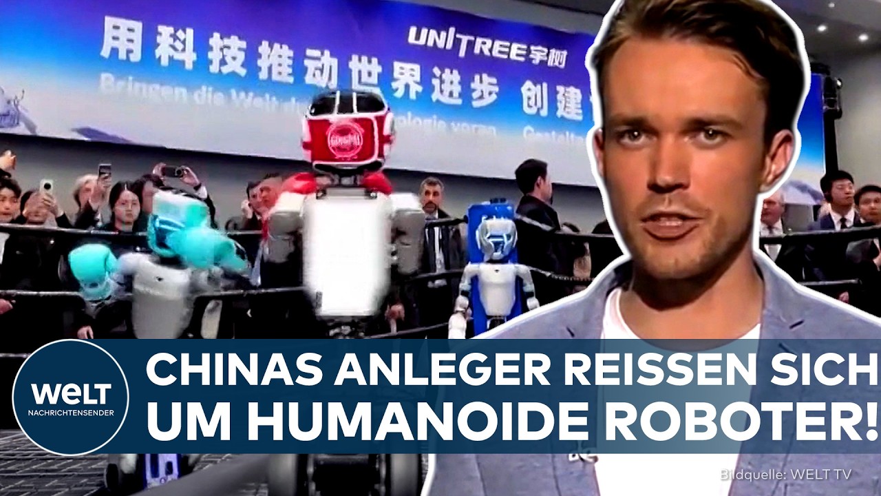 KI WELT: Roboter erobern die Börse! Chinas Anleger stürzen sich auf die Maschinen der Zukunft!