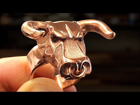 Transforming a Mens Ring from Copper - Making Jewelry