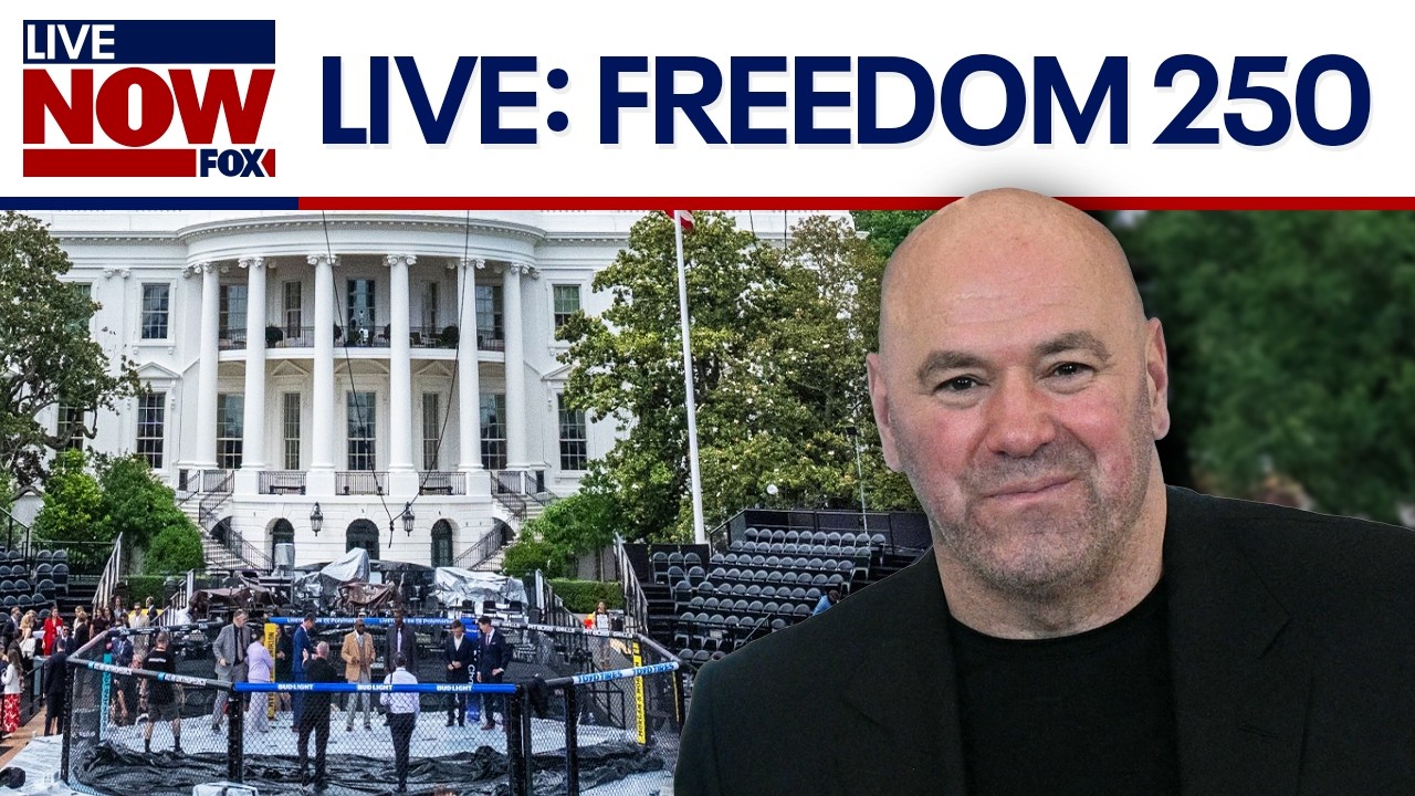 LIVE: White House UFC fight press conference with Dana White