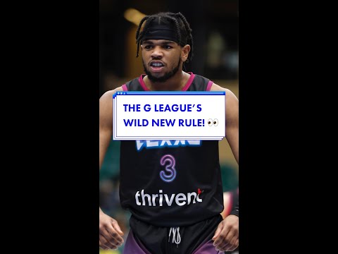 The G League’s WILD New Target Score Rule! 🔥🚨