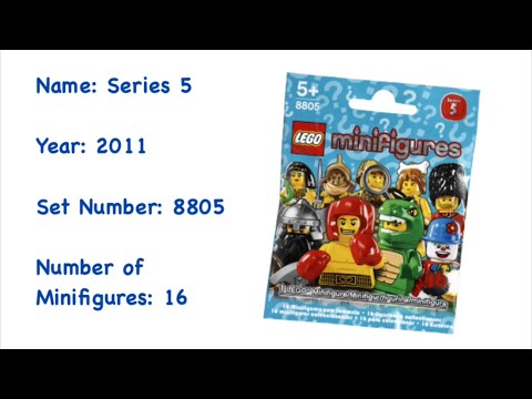 Lego Collectible Minifigures - Series 5 8805 - Set Review