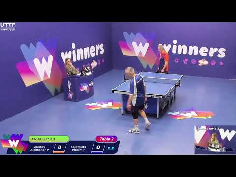 WINners CUP table 2  12.01    Zaitsev Aleksandr P - Kolomiets Vladimir   15:00