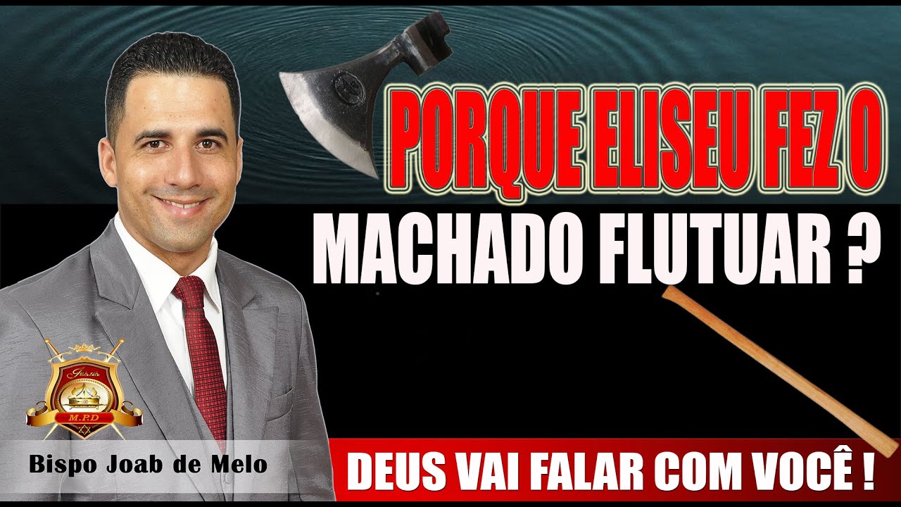 Pregação Forte 🔥 Porque Eliseu Fez o Machado Flutuar  😭