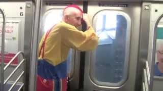 Mike Kramer as Kooky Cosmo the Clown on train