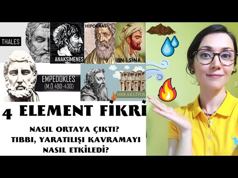 4 ELEMENT NEDİR? Tıbbı nasıl etkiledi?Unsurlar ve Ahlat-ı Erbaa#4element #yunanfilozofları #ibnisina