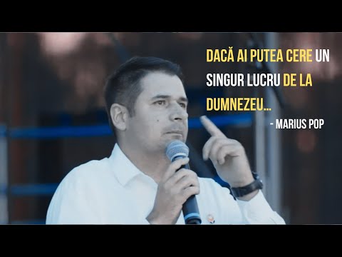 MARIUS POP - If You Could Ask Just One Thing From God | SERMON 2025 #precioussoul