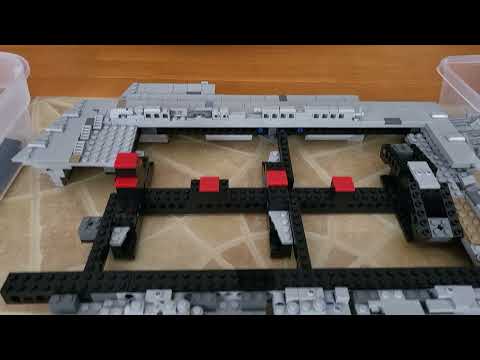 Mould King 13135 Imperial Star Destroyer Monarch Build (Section 18 of 21) Takeaways