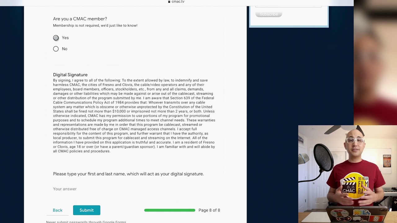 Upload Your Video to CMAC from Home (Tutorial)