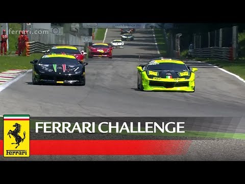 Thumbnail for Ferrari Challenge Europe Coppa Shell race1 at Monza by Ferrari, rall, Ferrari Challenge, Car, Ferrari Monza SP