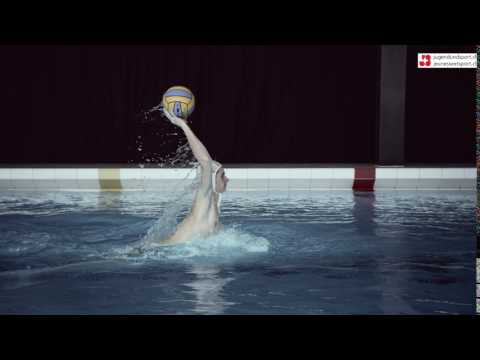 Wasserball – Balltechniken: Vorhandwurf
