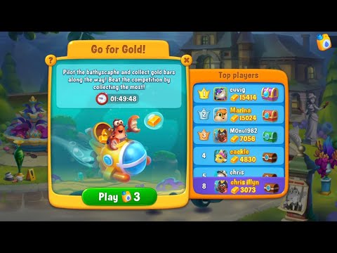 Fishdom Go for Gold with 50 Fuels