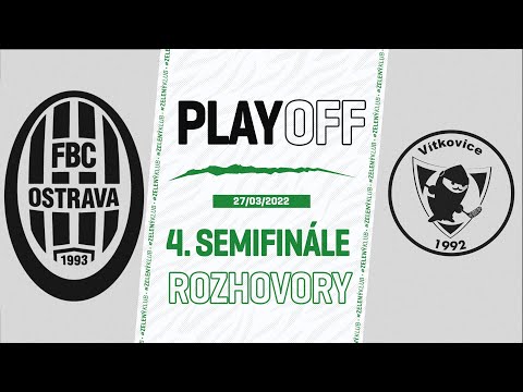 Rozhovory EŽ - 4. Semifinále | FBC ČPP Bystroň Group Ostrava vs. 1. SC TEMPISH Vítkovice