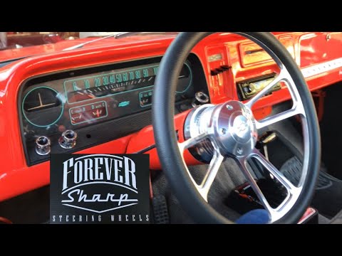 FOREVER SHARP Steering Wheel Install in C10! Please Like & Subscribe!
