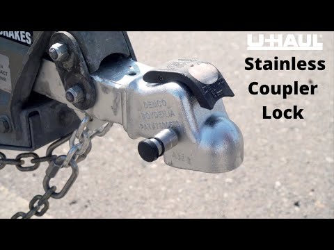 U-Haul Stainless Coupler Lock: Review and Demo