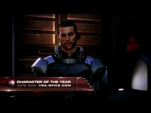 Mass Effect at VGA 2012 - Garrus, Jane and John Shepard playing at multiplayer