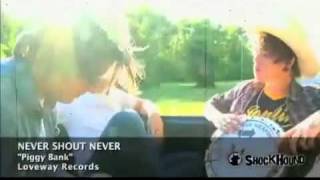 Piggy Bank - Never Shout Never Official Video