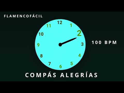 COMPÁS ALEGRÍAS 100 bpm