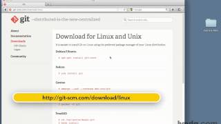 GIT — 5 — lynda установка git на linux