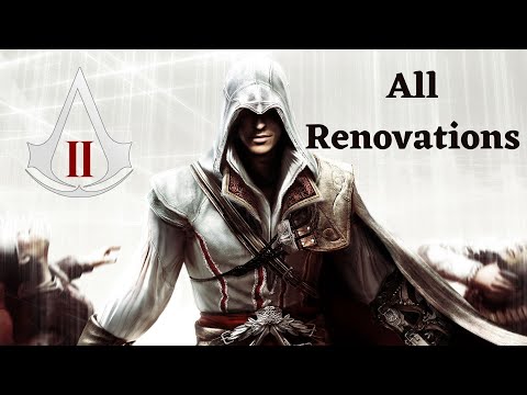 Assassin's Creed II: Monteriggioni Renovations (Before and After)