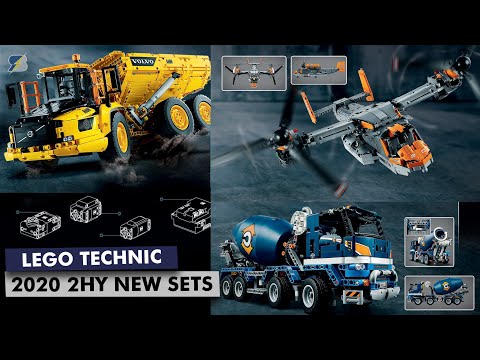 All details of the August 2020 LEGO Technic sets! 42112 / 42113 / 42114