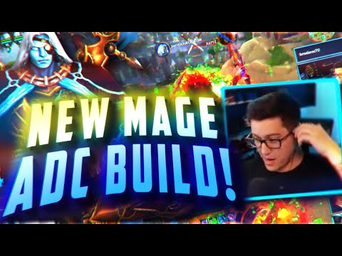 THIS NEW MAGE ADC BUILD IS NUTS