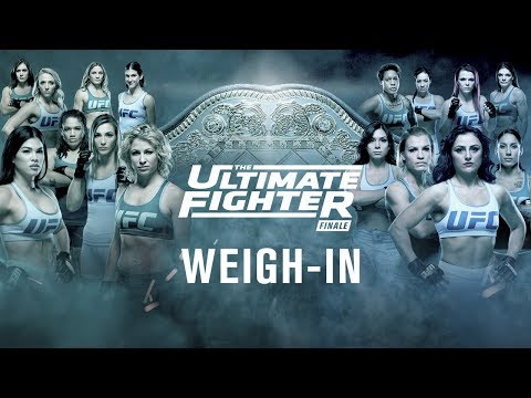 The Ultimate Fighter 26 Finale: Official Weigh-in
