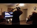 BROKEN TV PRANK ON GRANDMA SHE BROUGHT THE BELT OUT