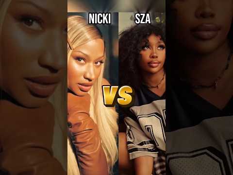 Nicki Minaj Ends SZA with One Word 💀🥶
