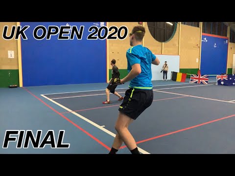 UK Open 2020 (Men’s B Singles) | Final: 🇺🇸 Richard Malloy VS. 🇳🇱 Mark Minnesma