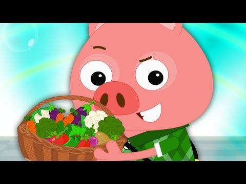 Este Porquinho Pequeno | Rimas De Berçário | This Little Piggy | Kids Songs | Preschool Português