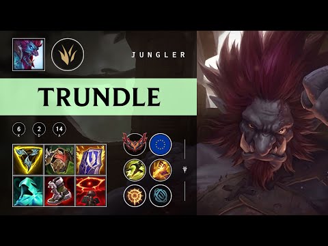 Trundle Jungle vs Hecarim - EUW Grandmaster Patch 25.24