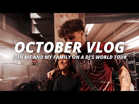 JOIN ME AND MY FAMILY ON A DJ'S WORLD TOUR | #VLOGTASM 9