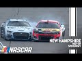 Brad Keselowski, Austin Dillon swap blows under yellow at New Hampshire