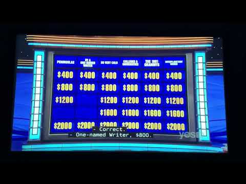 Double Jeopardy, Matt Amodio DAY 36 - 2nd Daily Double (10/6/21)