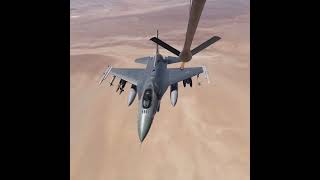 F-16で空中給油 #dcs #戦闘機 #f16