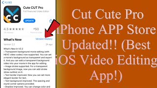 Download lagu Cut Cute Pro iPhone APP Store Updated!! (Best iOS Video Editing App!) mp3 Download lagu Cut Cute Pro iPhone APP Store Updated!! (Best iOS Video Editing App!) mp3