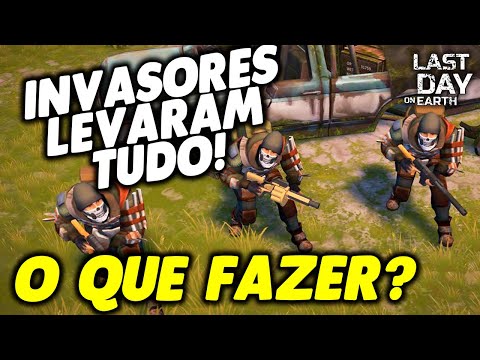 INVASORES LEVARAM TUDO! E AGORA? O QUE FAZER? - Last Day On Earth