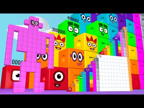 Numberblocks Puzzle 80 80,000 to 15,000,000 | Fun Counting Number for Kids
