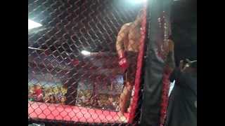 preview picture of video 'Powered by Visalus-Kyle Burks debut MMA fight'