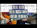 Billie Eilish Billie Bossa Nova Guitar Tutorial