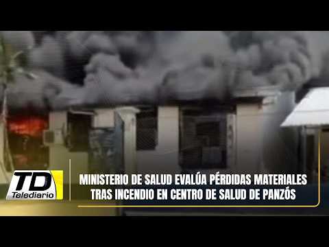 Ministerio de Salud evalúa pérdidas materiales tras incendio en centro de salud de Panzós