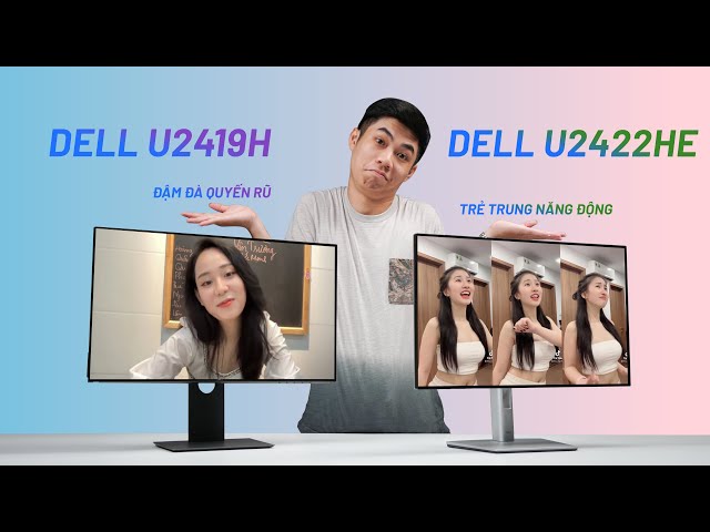Màn Hình Dell Ultrasharp U2422HE (23,8inch/FHD/IPS/60Hz/USB-C/RJ45)