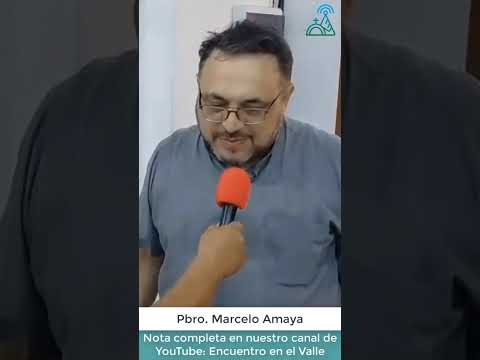 Pbro  Marcelo Amaya párroco de San José de Piedra Blanca, Catamarca.