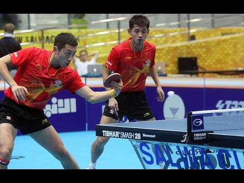 FAN Zhendong/MA Long vs XU Xin/ZHANG Jike Highlights Kuwait 2015
