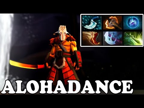 Dota 2 - ALOHADANCE Plays Juggernaut vol 3 - Ranked Match Gameplay
