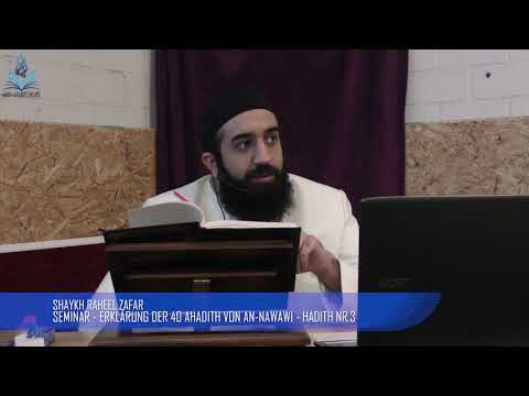 Shaykh Abu Saliha | Erklärung der 40 Ahadith von an-Nawawi | Hadith Nr.3 [FULL HD]