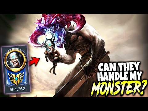 A 560.000 Mastery Tryndamere Main & 2 TEAMS vs My Season 12 CHO'GOD BUILD 🔥 LoL ChoGath s12 Gameplay